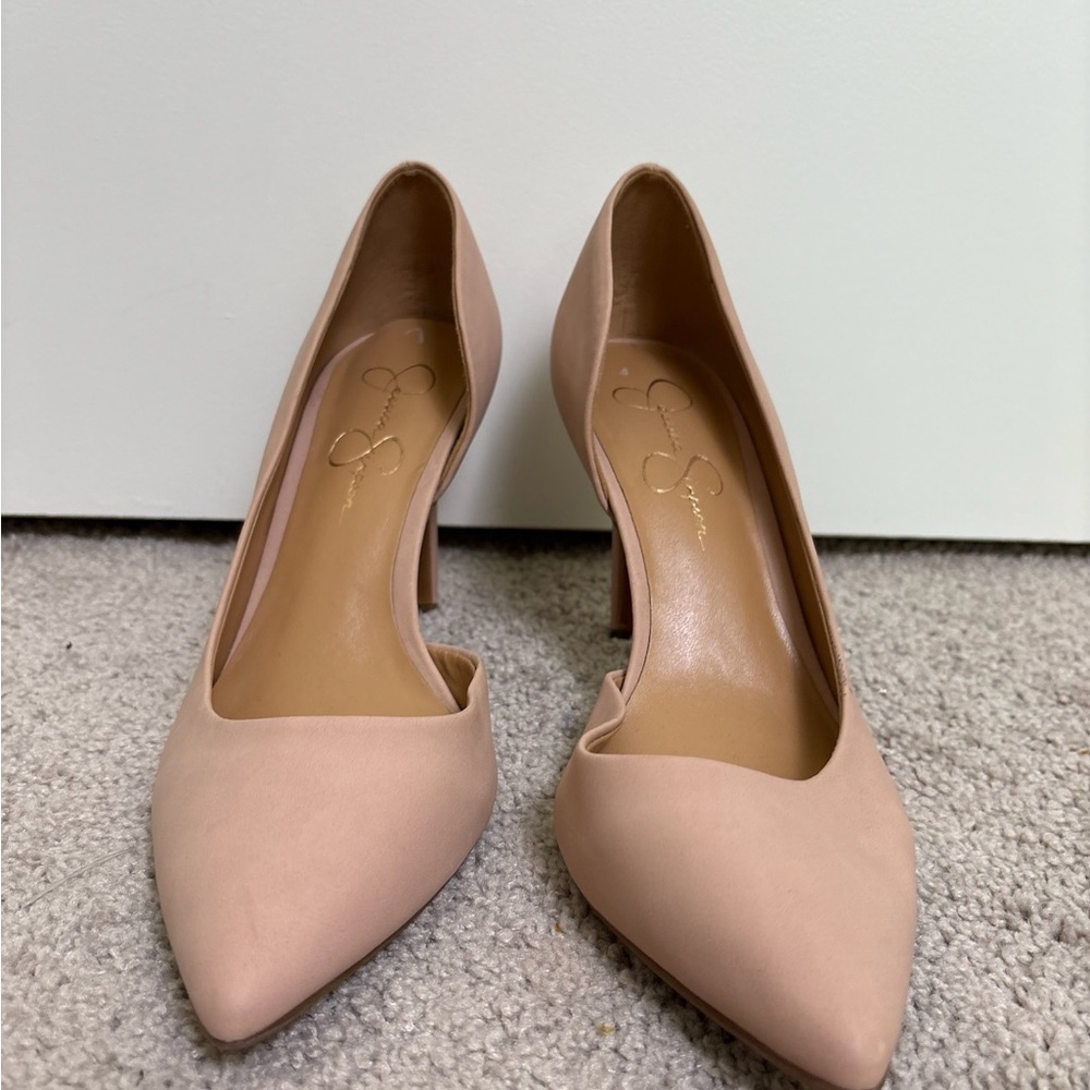 Jessica Simpson Blush Pointed-Toe D'Orsay Pumps